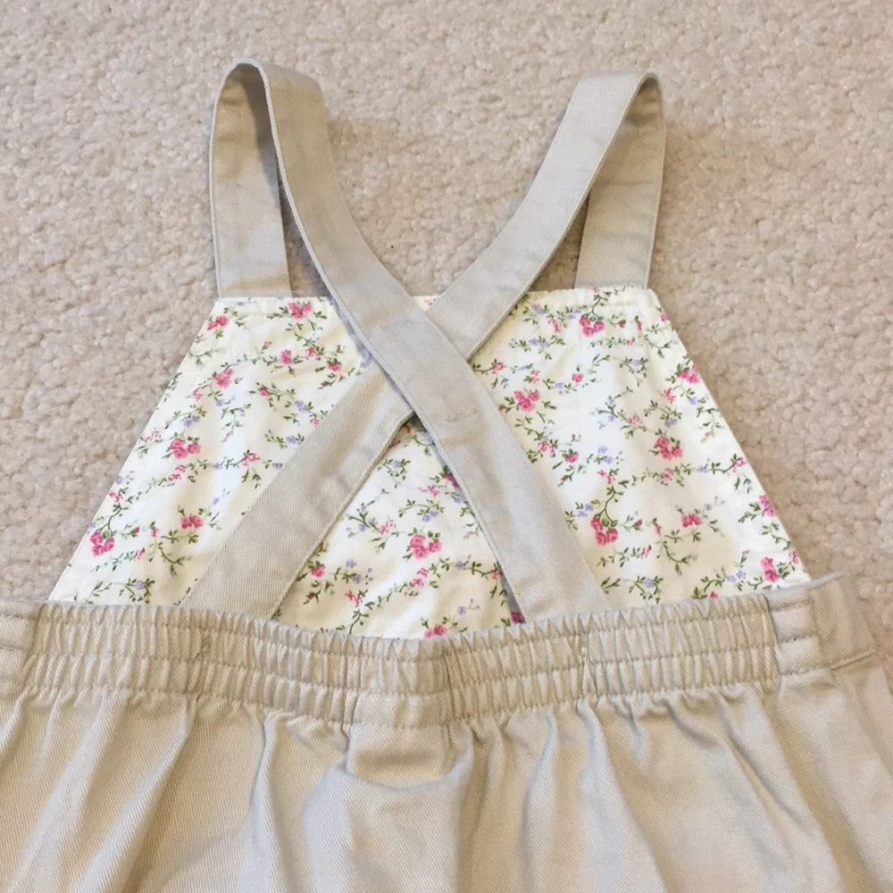 Gymboree khaki overall